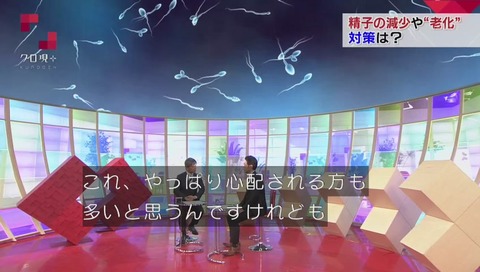 NHK「クローズアップ現代プラス」精子