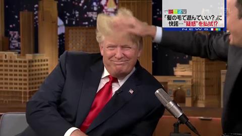 ミヤネ トランプ ヅラ 疑惑 画像