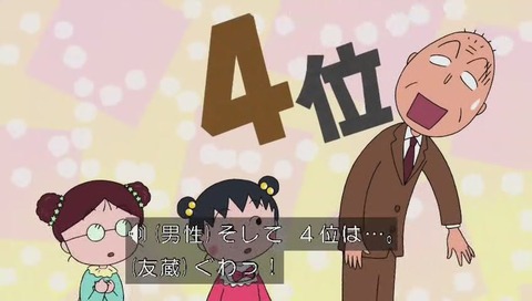 ちびまる子ちゃん 人気投票 4位 さくら友蔵