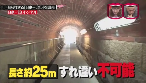 「日本一低いトンネル」 兵庫県 西宮市 甲子園