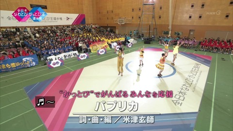 「全日本なわとびかっとび王選手権2019」米津玄師のパプリカ