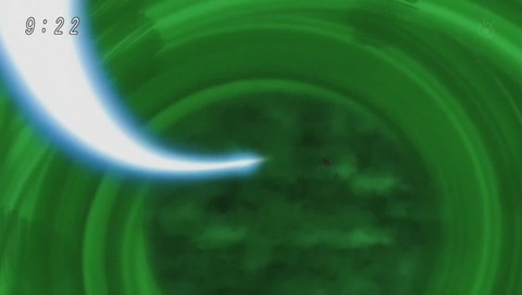 ベジータ魔封波くらう