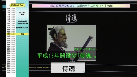 「平成ネット史」画像 侍魂