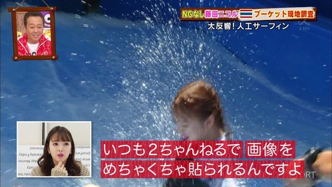 藤田ニコル 水着になると「2chでキャプ画像をコマ撮り」