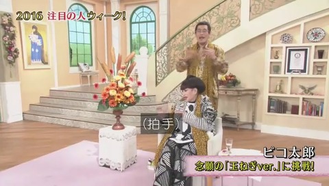 ピコ太郎 徹子の部屋