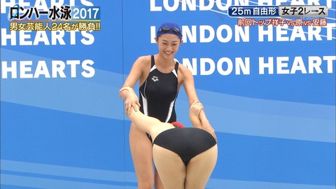 金曜★ロンドンハーツ 総勢24人の芸能人が水着で真剣勝負!ロンハー水泳2017