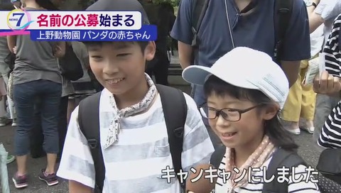 上野動物園 ジャイアントパンダの赤ちゃん キャンキャン