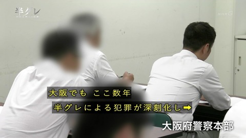 NHKスペシャル「半グレ 反社会勢力の実像」取材