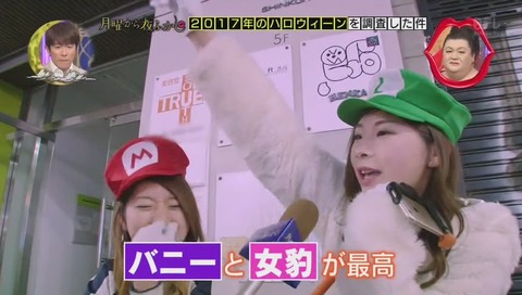 「月曜から夜ふかし」上野ハロウィーン