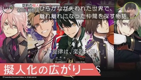 ヤマハ 楽器の擬人化