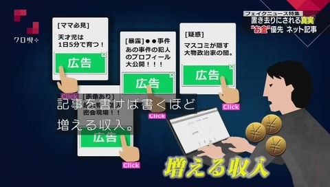 クローズアップ現代+ フェイクニュース特集