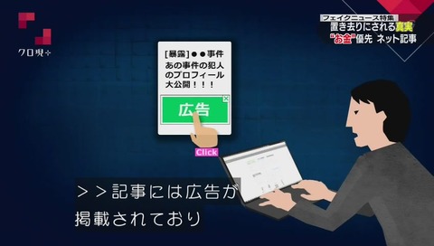 クローズアップ現代+ フェイクニュース特集