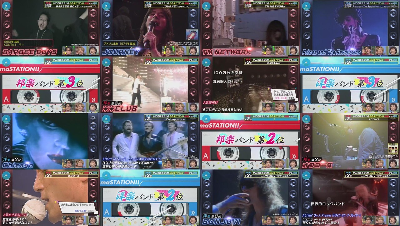 悲報 スマステ 今こそ聴きたい80年代バンド 邦楽1位 サザンオールスターズ 70年代だろ Boowyは など猛バッシングを浴びる 486res 分 その日盛り上がったch