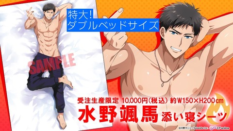 水野颯馬 添い寝シーツ