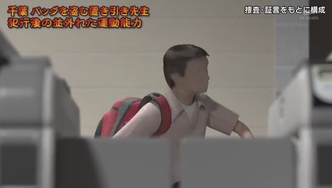 『列島警察捜査網THE追跡』「置き引き先生」画像
