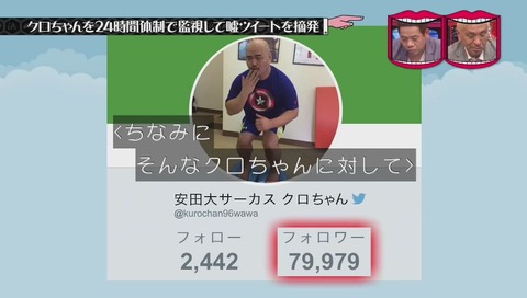クロちゃんのフォロワー