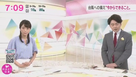 おはよう日本 スタジオ 背後スタッフ
