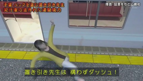 『列島警察捜査網THE追跡』「置き引き先生」画像