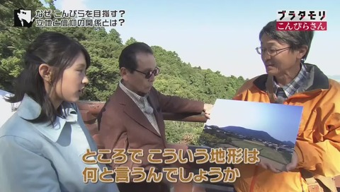 ブラタモリ60 こんぴらさん メサ