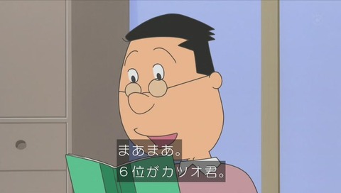 『サザエさん』作品No.7738『ぼくは鏡の精』画像