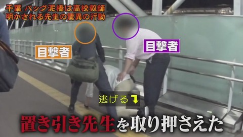 『列島警察捜査網THE追跡』「置き引き先生」画像