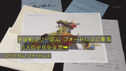 ホワイトベースの原案「フリーダム・フォートレス」