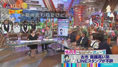 ワイドナショー 泉谷しげるもLINEスタンプ出してる