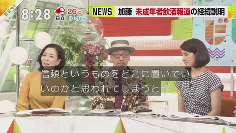 真矢みき NEWS加藤を叱る