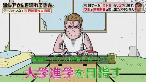 クラベ氏 法政大学に合格