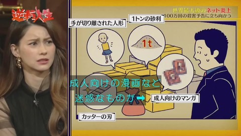 唐澤貴洋に送り付けられた数々の物品 砂利など
