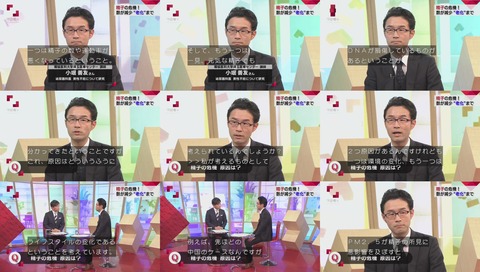 精子 原因