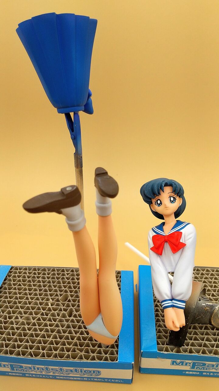 製作記】水野亜美(制服ver.) : プラモとガレキで酒池肉林