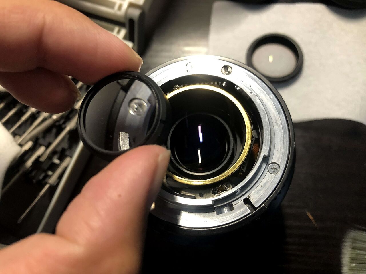 Nikon AI AF Micro-Nikkor 60mm f/2.8D 分解清掃 : まるそんPHOTO日記