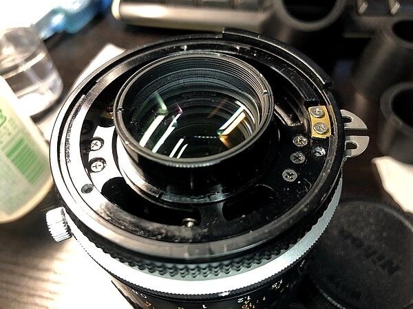 AI Micro-Nikkor 105mm f/2.8S 分解カビ掃除 : まるそんPHOTO日記