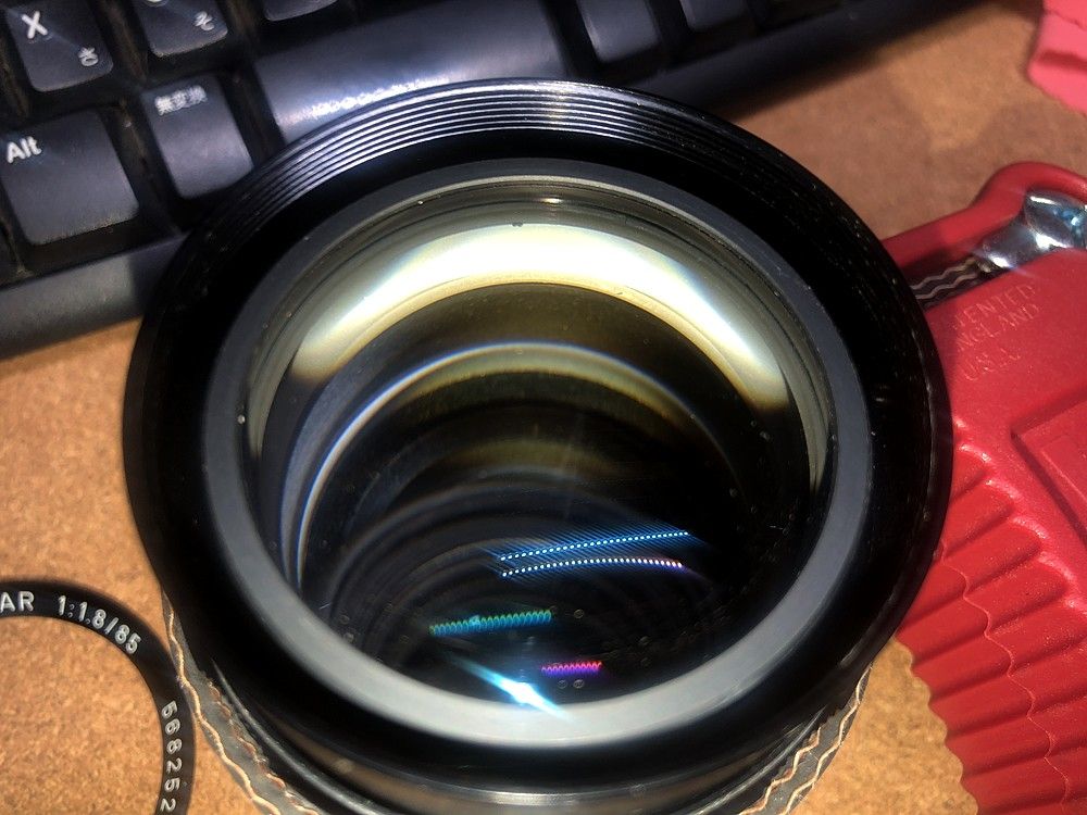 レンズ分解修理：ASAHI PENTAX Super-Multi-Coated Takumar 85mm F1