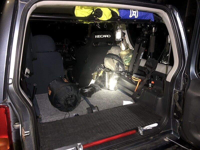 ジムニーjb23 4 屋根下収納を制作 まるそんphoto日記 ジムニーjb23 4 屋根下収納を制作 まるそんphoto日記