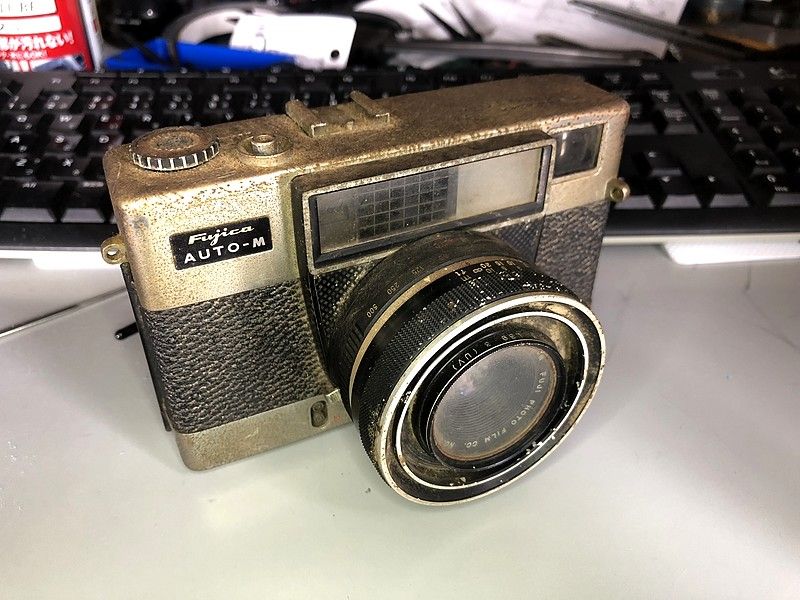 フィルムカメラ AIRESAutomat Fujika35 Auto-M 発掘＆修理 : まるそんPHOTO日記