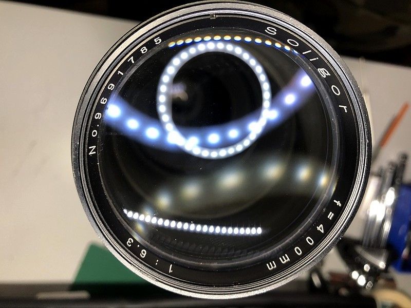 Soligor 400mm f6.3 分解清掃 : まるそんPHOTO日記