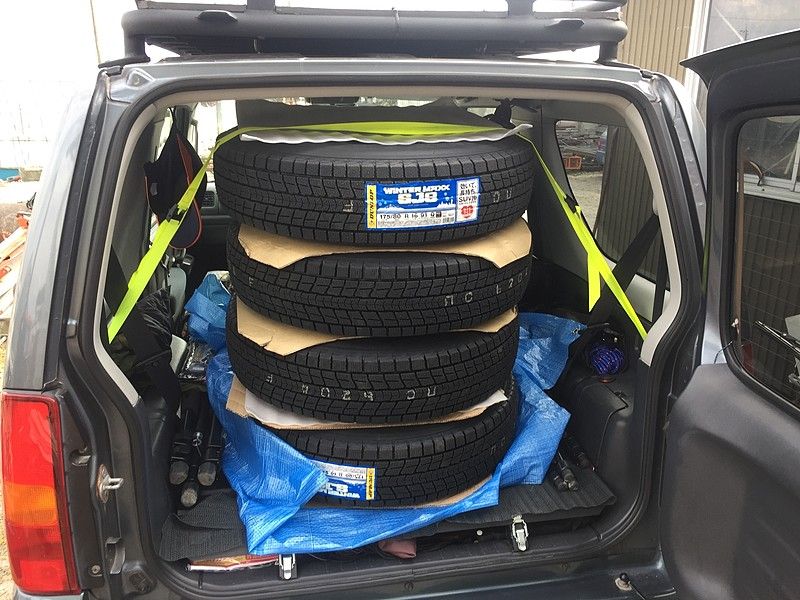 ジムニースタッドレスタイヤ4本【商談中】