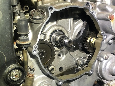 Dトラッカー250 スリッパークラッチの流用仮組み : まるそんPHOTO日記