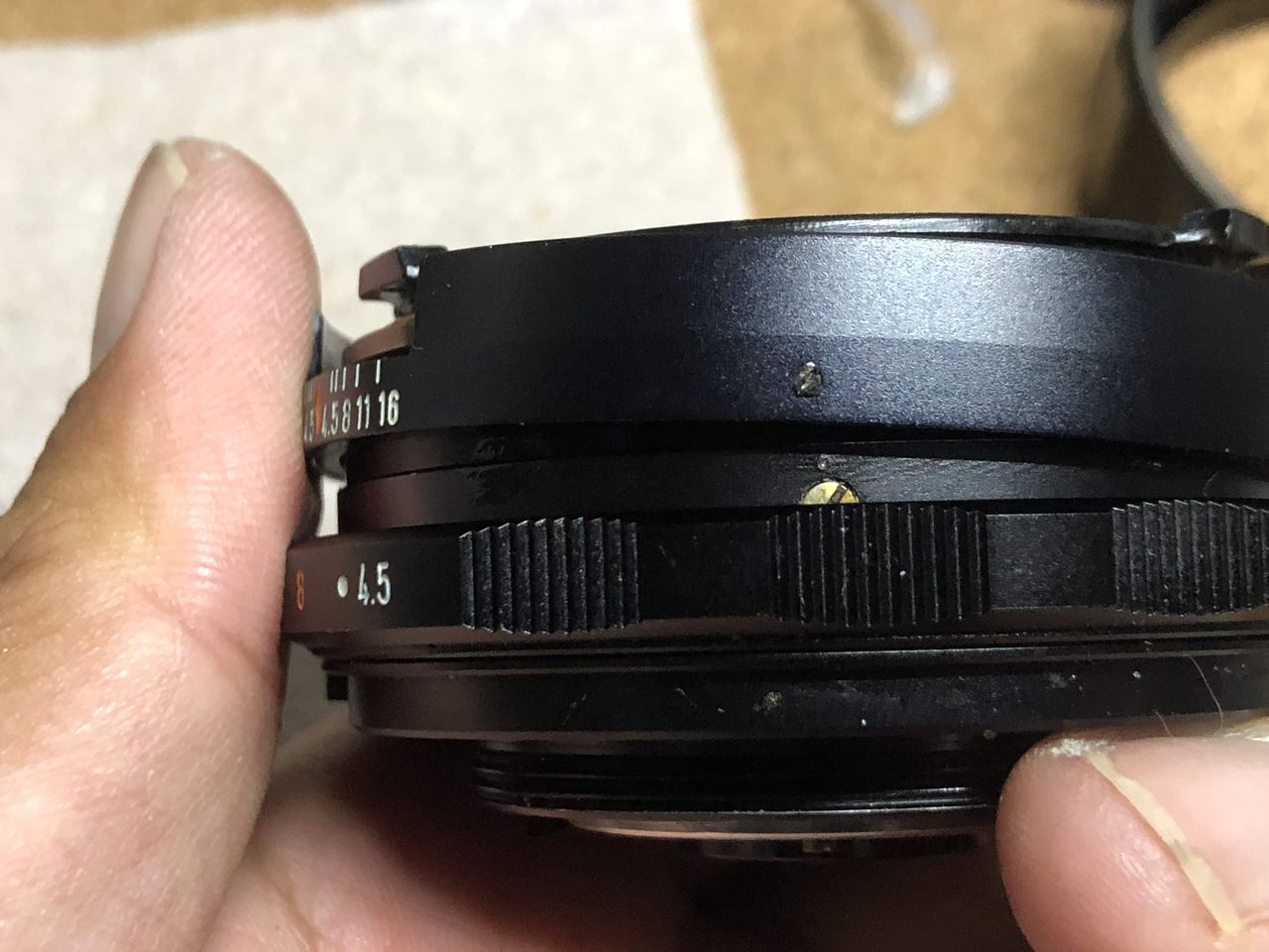 レンズ分解修理：ASAHI PENTAX Super-Multi-Coated Takumar 20mm F4