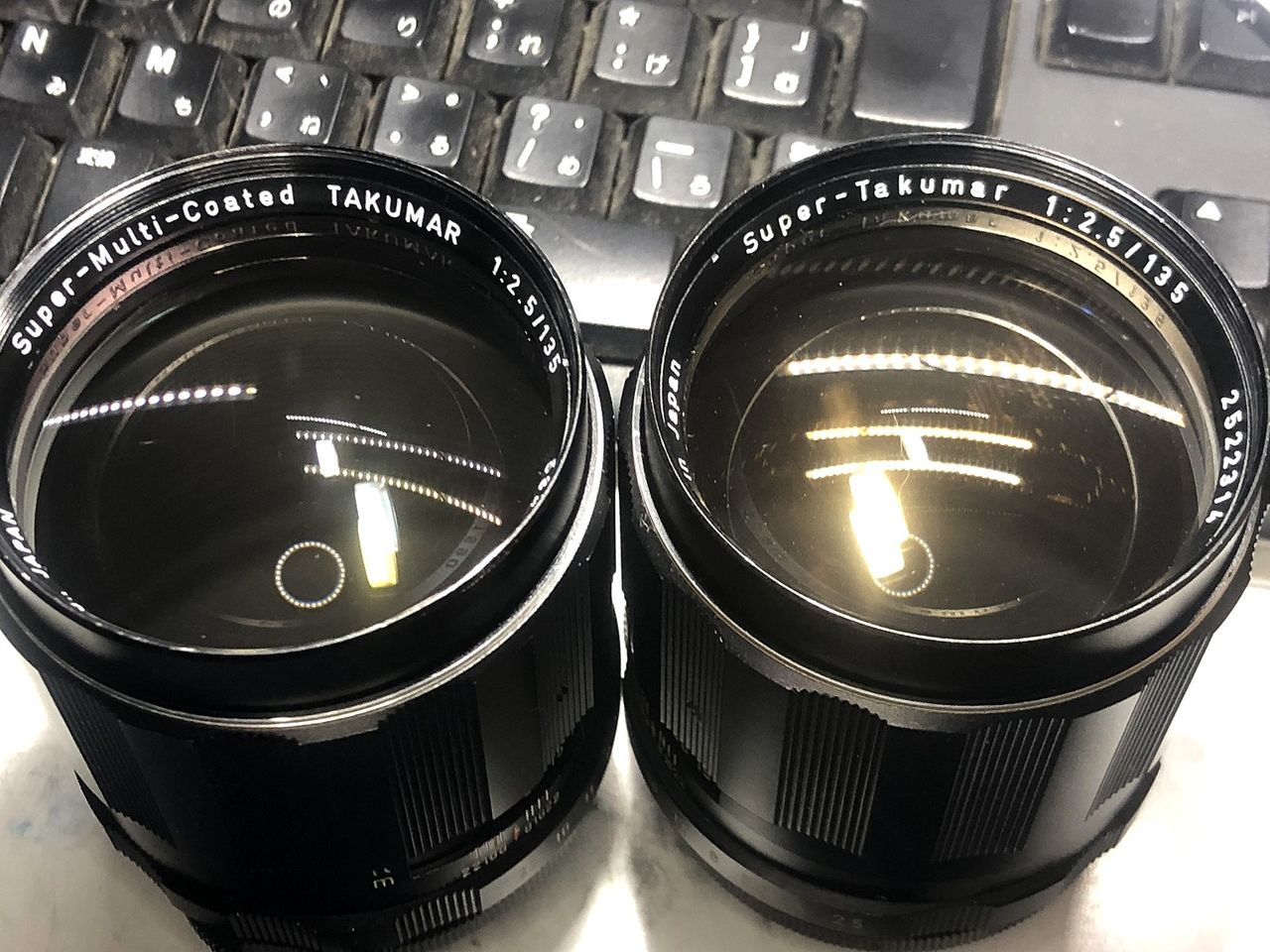 レンズ分解修理：ASAHI PENTAX Super-Multi-Coated Takumar 135mm F2.5