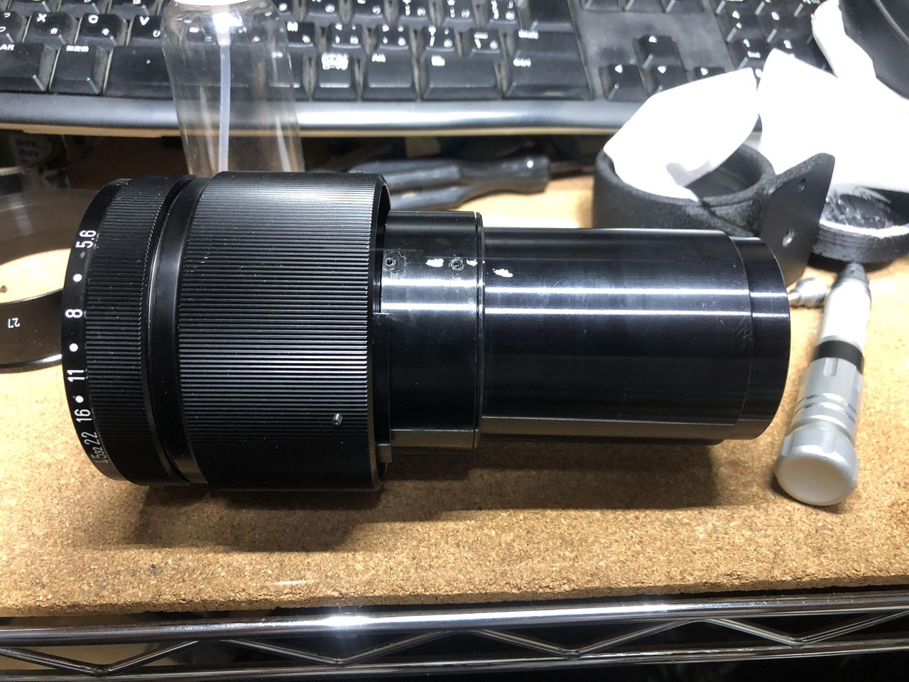 レンズ分解修理：ASAHI PENTAX Super-Multi-Coated Takumar 400mm F5