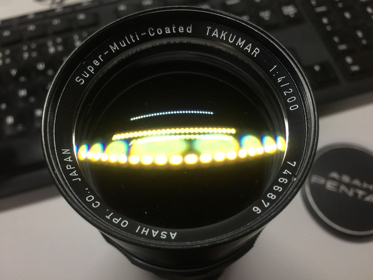 レンズ分解修理：ASAHI PENTAX Super-Multi-Coated Takumar 200mm F4