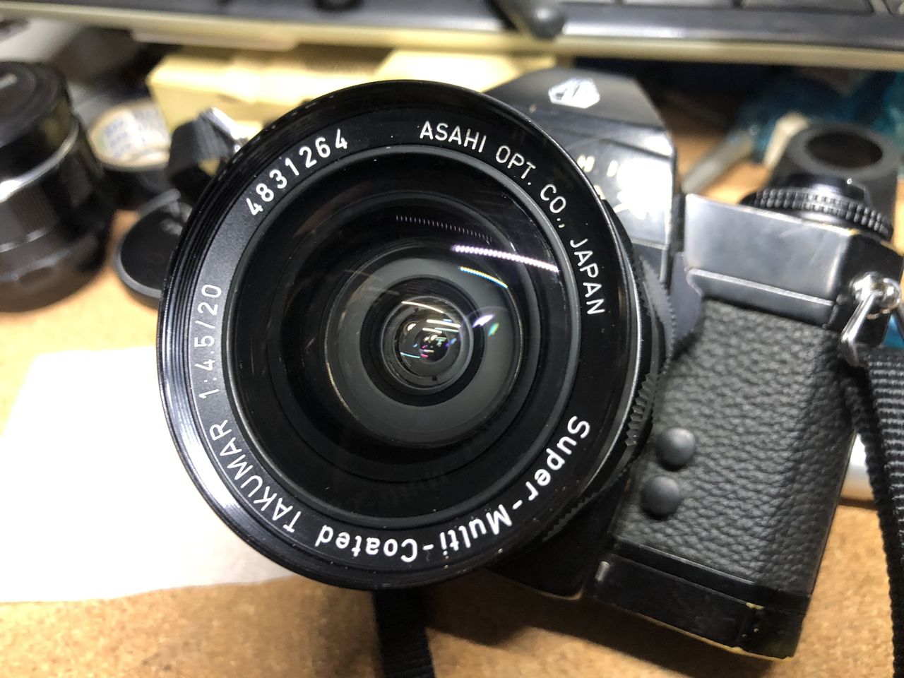 レンズ分解修理：ASAHI PENTAX Super-Multi-Coated Takumar 20mm F4