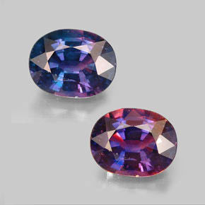 6月1日の誕生石 アレキサンドライン サファイヤ Color Change Sapphire ヤフオク他 杢やら石やら日記