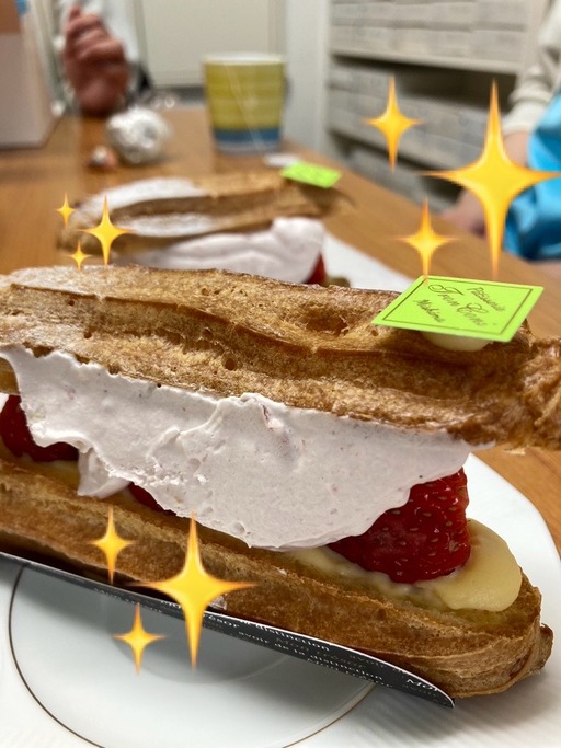 美味しいケーキでご褒美。