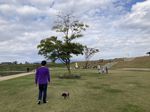 天気の良い休日は…。