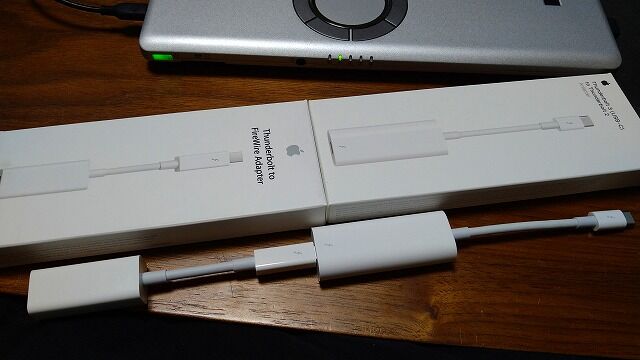 M1搭載MacでFirewire（IEEE1394）接続のオーディオインターフェースを 