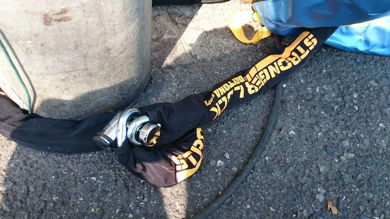 デイトナストロンガーチェーンロックで地球ロックした ひいろぐ
